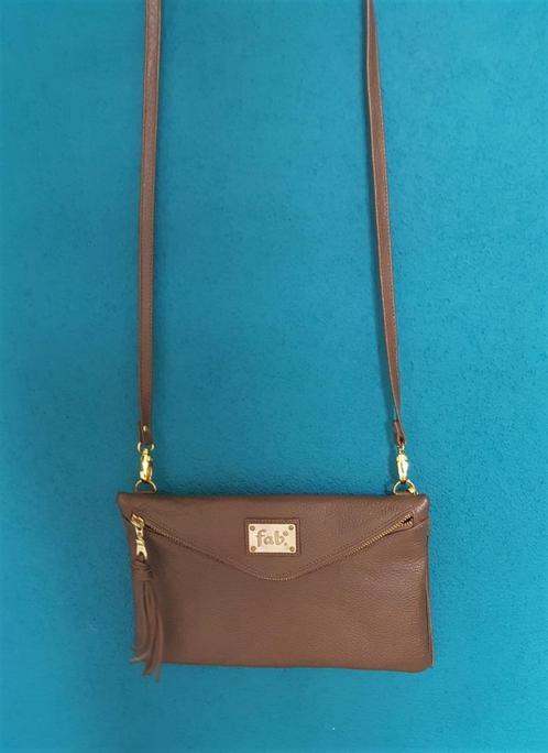 NIEUWFab (Fabienne Chapeau). Leren crossbody tasje., Sieraden, Tassen en Uiterlijk, Tassen | Schoudertassen, Nieuw, Overige merken