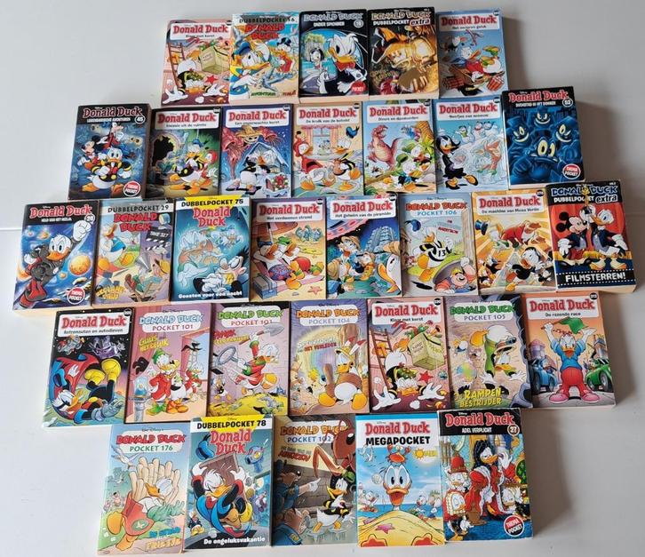 Donald Duck pockets (32 stuks), Boeken, Strips | Comics, Gelezen, Meerdere comics, Europa, Ophalen