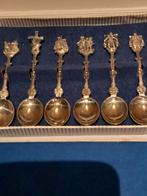 6 verzilverde likeur/advocaat lepeltjes, Ophalen of Verzenden