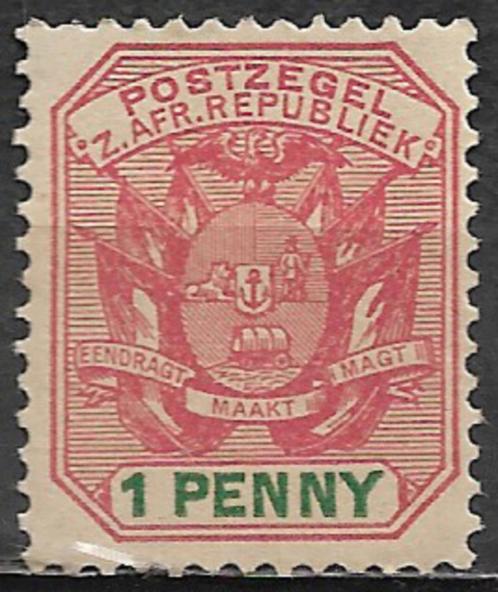 Transvaal Zuid Afrika 1896 Wagon pfris, Postzegels en Munten, Postzegels | Afrika, Postfris, Zuid-Afrika, Verzenden