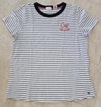 Dames t shirt korte mouw aangeboden, Anti Blue, Wit, Ophalen of Verzenden, Korte mouw