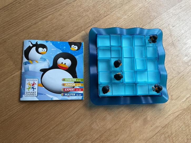 Penguins on Ice - Smart Games Puzzel. In goede conditie., Hobby en Vrije tijd, Denksport en Puzzels, Zo goed als nieuw, Ophalen of Verzenden