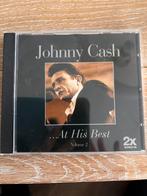 CD Johnny Cash - At His Best Volume 2, Ophalen of Verzenden, Gebruikt