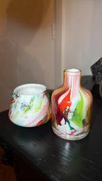 Fidrio vaasje, Overige kleuren, Ophalen of Verzenden, Minder dan 50 cm, Glas