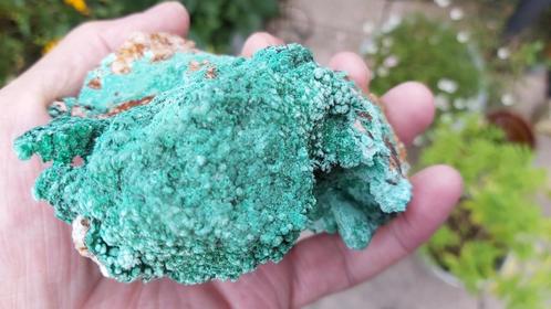 VM6 Grotere Malachiet Boubeker Touissiet Marokko verzameling, Verzamelen, Mineralen en Fossielen, Ophalen of Verzenden