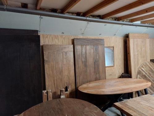 Altijd 150 tafelbladen of tafelblad met of zonder poten poot, Huis en Inrichting, Tafelonderdelen, Nieuw, Tafelblad, Eikenhout