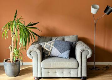 Loveseat 2-zitter grijs | nieuw | Zacht & ruim | super deal! beschikbaar voor biedingen