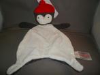 primark pinguïn grijs rib stof rood velours muts wit velours, Kinderen en Baby's, Speelgoed | Knuffels en Pluche, Ophalen of Verzenden