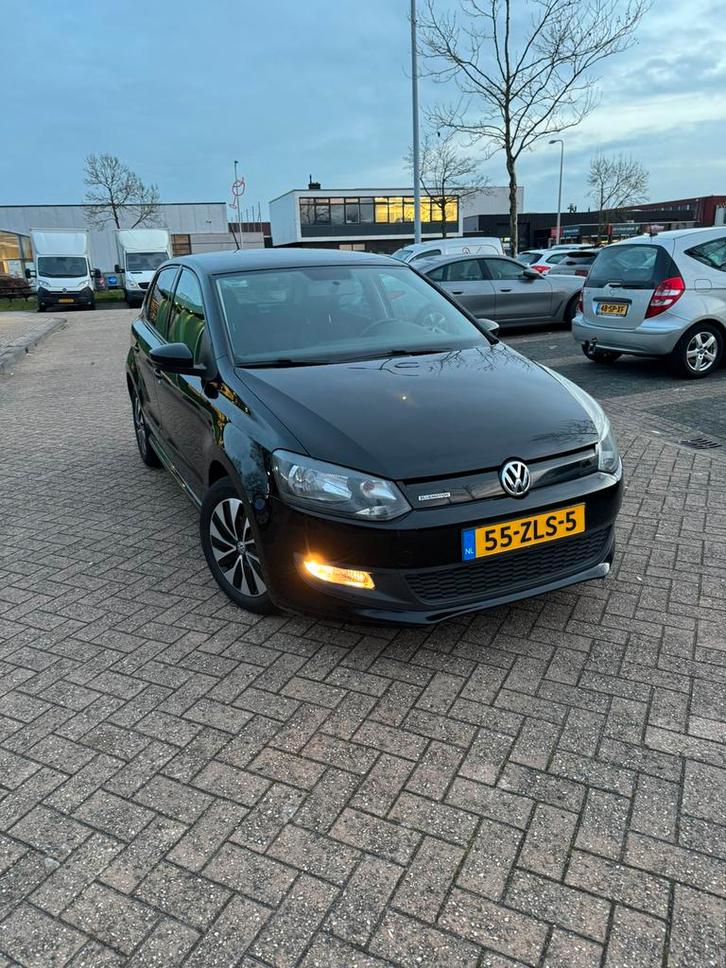 Volkswagen Polo 1.2 TDI 55KW BM 2012 Zwart, Auto's, Volkswagen, Particulier, Polo, Diesel, Euro 5, B, Hatchback, Handgeschakeld