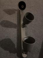 2x IKEA Spotlamp Donkergrijs – Zo Goed Als Nieuw, Huis en Inrichting, Lampen | Spots, Ophalen, Zo goed als nieuw, Metaal of Aluminium