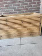 houten plantenbak 100x50x50, Doe-het-zelf en Verbouw, 30 cm of meer, 50 tot 150 cm, Zo goed als nieuw, Hout