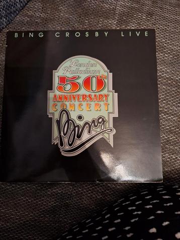 Bing Crosby Live - 50th Anniversary Concert 2 lp beschikbaar voor biedingen