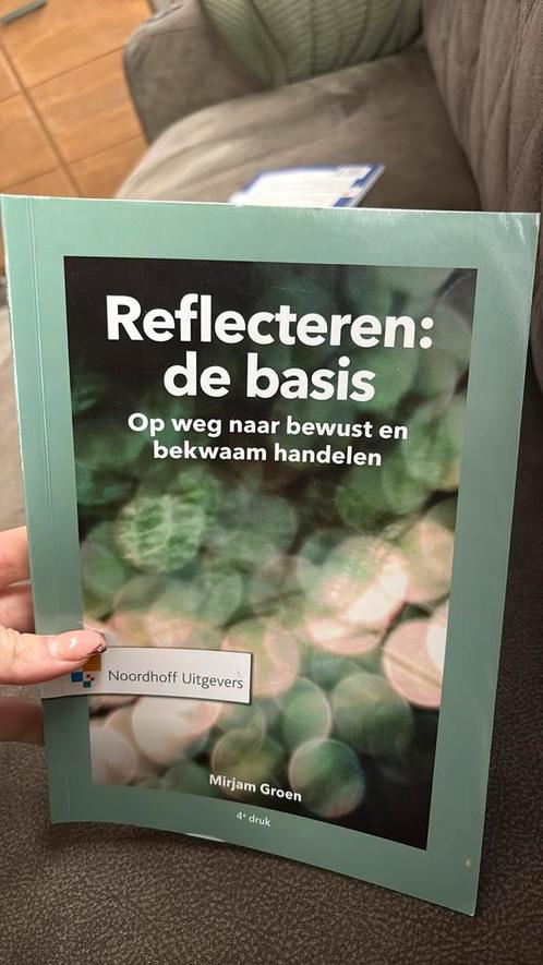 Mirjam Groen - Reflecteren de basis, Boeken, Wetenschap, Zo goed als nieuw, Sociale wetenschap, Ophalen of Verzenden