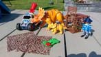 Playmobil dino offroad buggy en vangnet (9434), Ophalen of Verzenden, Zo goed als nieuw