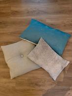 Claudi kussen set van 3 kussens. Kwaliteitsmerk!, Huis en Inrichting, Ophalen of Verzenden, Zo goed als nieuw, Vierkant