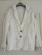 Elegante Elisa Cavaletti Blazer - Maat XXL, Maat 38/40 (M), Wit, Ophalen of Verzenden, Zo goed als nieuw