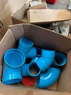 Wavin vetilatie bochten, Doe-het-zelf en Verbouw, Buizen en Afvoer, Ophalen, Bochten, Pvc, Nieuw