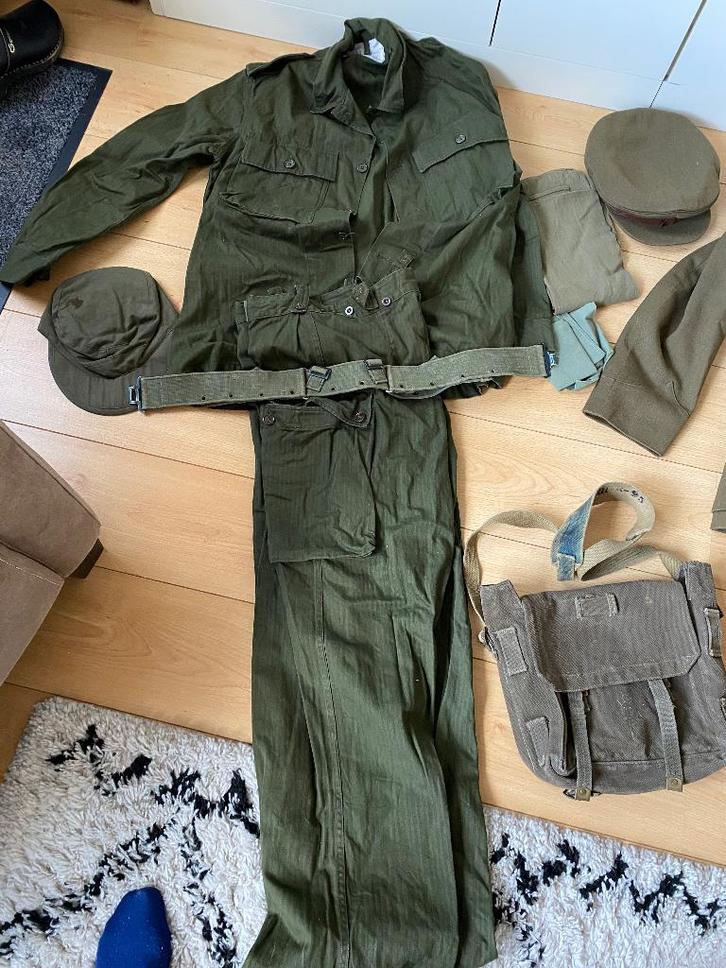 Legerkleding 1956, Verzamelen, Militaria | Algemeen, Landmacht, Kleding of Schoenen, Nederland, Ophalen