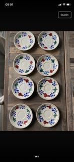 8 gebaksbordjes Boch 17.5 cm, Ophalen of Verzenden, Zo goed als nieuw, Bord(en), Overige stijlen