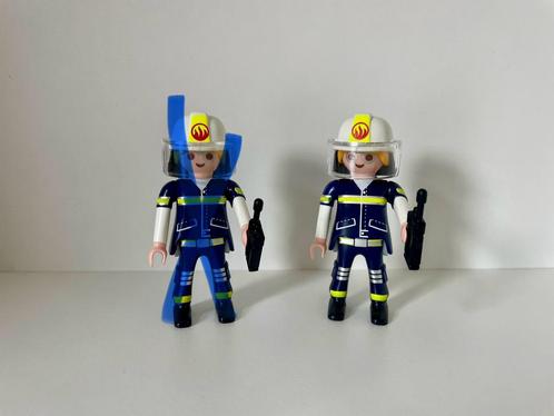 Poppetjes: brandweervrouwen, Kinderen en Baby's, Speelgoed | Playmobil, Nieuw, Complete set, Ophalen of Verzenden