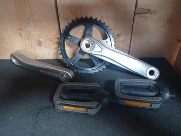 Giant Pedalplus Crankstel & Pedalen beschikbaar voor biedingen