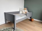 Peuterbed Charlie 70x150cm grijs incl. Pantera Matras, Ophalen, Gebruikt, 70 tot 85 cm, 140 tot 160 cm