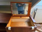 Vintage +/- 1960 Commode toilettafel dressoir kast, Huis en Inrichting, Ophalen, Gebruikt, 100 tot 150 cm, Met deur(en)