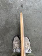 38 m2 massief eiken parketvloer 18 cm breed 18 mm dik., Gebruikt, 2e hands product geen info bekend, 2e hands product geen info bekend