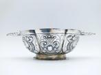 Zilveren brandewijnkom, A. de Haas, Sneek, 1893, Antiek en Kunst, Antiek | Goud en Zilver, Verzenden, Zilver