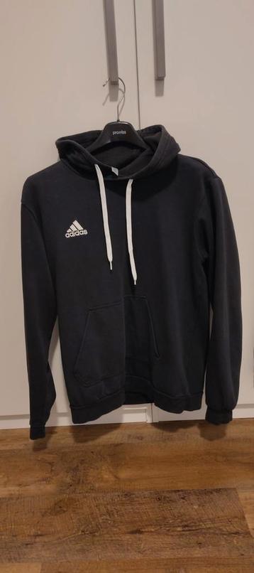 Adidas Hoodie Zwart - Zeer Goede Staat beschikbaar voor biedingen