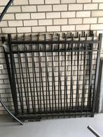 Dubbele poort 300 cm breed x 150 cm hoog, Tuin en Terras, Tuinpoorten, Ophalen, Gebruikt, 150 tot 200 cm, IJzer