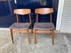 Twee vintage Louis van Teeffelen stoelen, Ophalen, Gebruikt, Twee