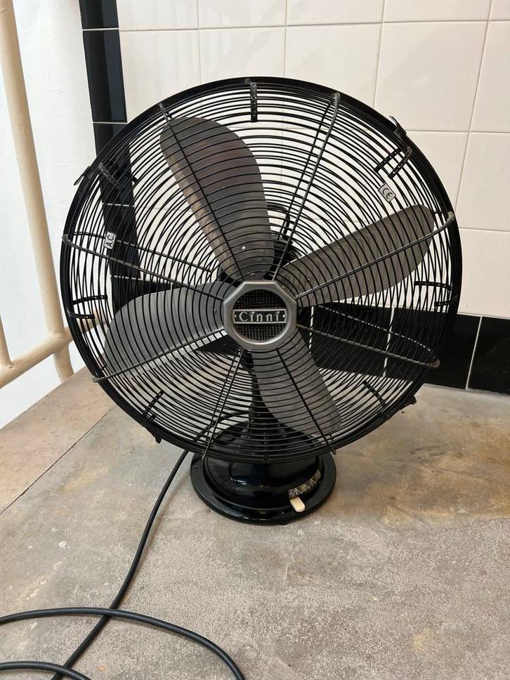 Cinni Tafelventilator - Klassiek Indiaas Design, Witgoed en Apparatuur, Ventilatoren, Gebruikt, Tafelventilator, Ophalen