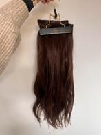 Zascha clip in hair extensions chocolade bruin nieuw!!, Ophalen of Verzenden, Nieuw, Pruik of Haarverlenging
