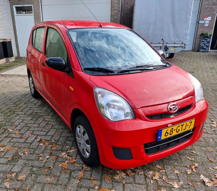 Daihatsu Cuore 1.0 5D 2008 Rood, Auto's, Daihatsu, Bedrijf, Cuore, Benzine, A, Hatchback, Handgeschakeld, Origineel Nederlands