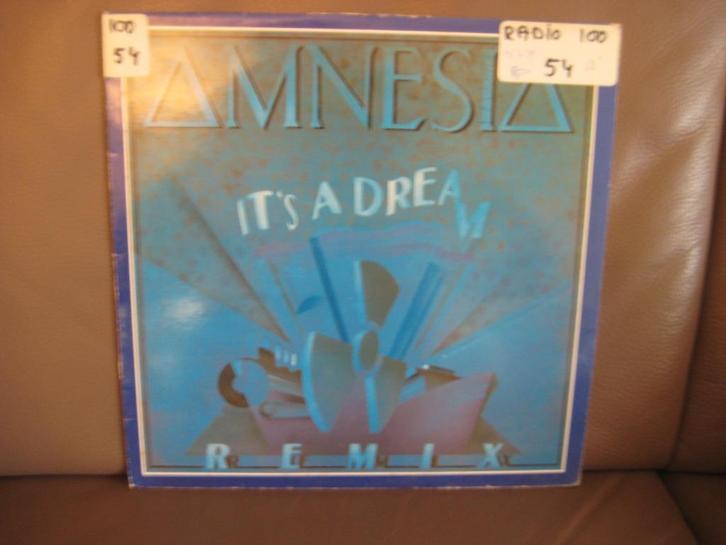 Amnesia – It's A Dream (Remix), Cd's en Dvd's, Vinyl | Dance en House, Zo goed als nieuw, Disco, 12 inch, Ophalen of Verzenden