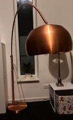 Koperkleurige Vloerlamp - Modern Design, Ophalen of Verzenden, Zo goed als nieuw, Metaal, 150 tot 200 cm