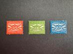 1921 Luchtpostzegels All. voorstelling NVPH nr LP1-3 ongest, Postzegels en Munten, Postzegels | Nederland, Verzenden, T/m 1940