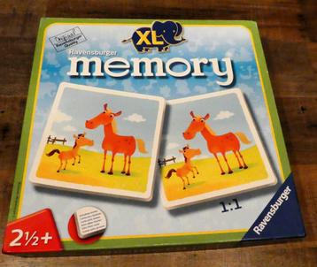 Ravensburger XL dieren memory vanaf 2,5 jaar. beschikbaar voor biedingen