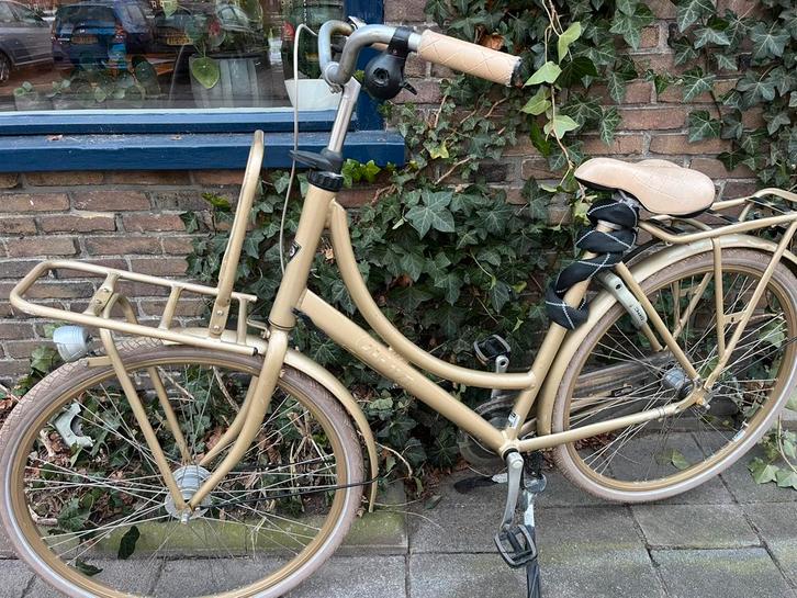 Mooie Batavus Diva fiets dames goud, Fietsen en Brommers, Fietsen | Dames | Damesfietsen, Gebruikt, Batavus, Versnellingen, Ophalen