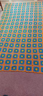 Een echte jaren 70 sprei, Huis en Inrichting, Slaapkamer | Beddengoed, Gebruikt, Overige typen, Ophalen of Verzenden, Overige kleuren