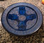 Marokkaanse schaal, Huis en Inrichting, Woonaccessoires | Schalen en Manden, Ophalen, Zo goed als nieuw, Rond