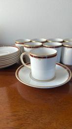 Wedgwood Colorado koffiekopjes met schoteltjes, Ophalen