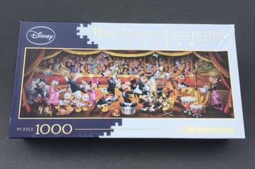 Disney panoramapuzzel Orkest 1000 stukjes - Clementoni beschikbaar voor biedingen