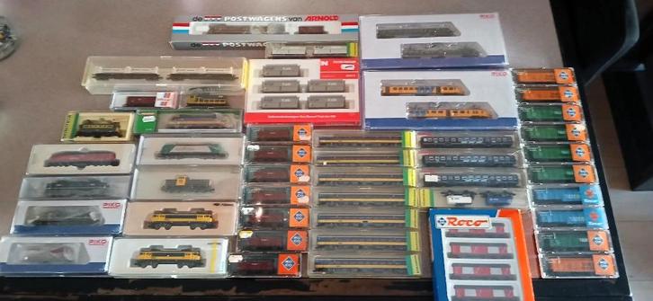 grote verzameling ns digitaal, Hobby en Vrije tijd, Modeltreinen | N-Spoor, Zo goed als nieuw, Treinset, Gelijkstroom, Trix, NS