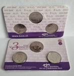 Coincard 2017 - 3 vorstinnen kwartjes, Ophalen of Verzenden, Koningin Beatrix, Euro's