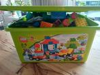 Duplo Verzamelbak met Extra Setjes, Kinderen en Baby's, Speelgoed | Duplo en Lego, Ophalen of Verzenden, Gebruikt, Losse stenen