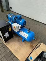 Hydrovane compressor op 100ltr ketel met droger, 100 liter of meer, Ophalen, Gebruikt, Minder dan 6 bar