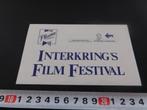 sticker pluma interkring vleeswaren slager - film festival, Verzamelen, Stickers, Ophalen, Zo goed als nieuw, Bedrijf of Vereniging