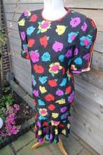 Jurk zwart/ kleur Fink mt 38 Vintage Vaste prijs AANBIEDING, Maat 38/40 (M), Zwart, Fink, Ophalen of Verzenden